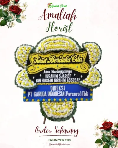 Papan Bunga Duka di Bontang