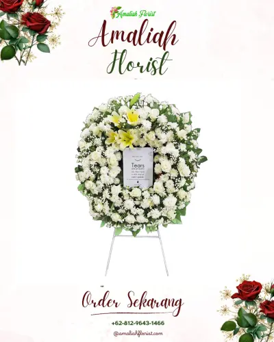 Krans Bunga Duka Cita di Bontang